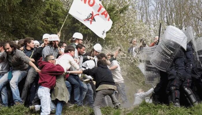 manifestazione no tav