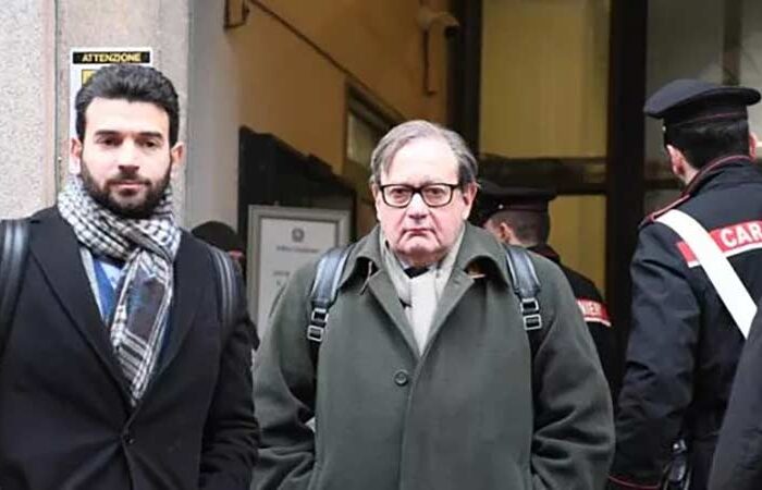 Gli avvocati Emanuele e Giuseppe Zanalda davanti al tribunale di Pavia per il patteggiamento
